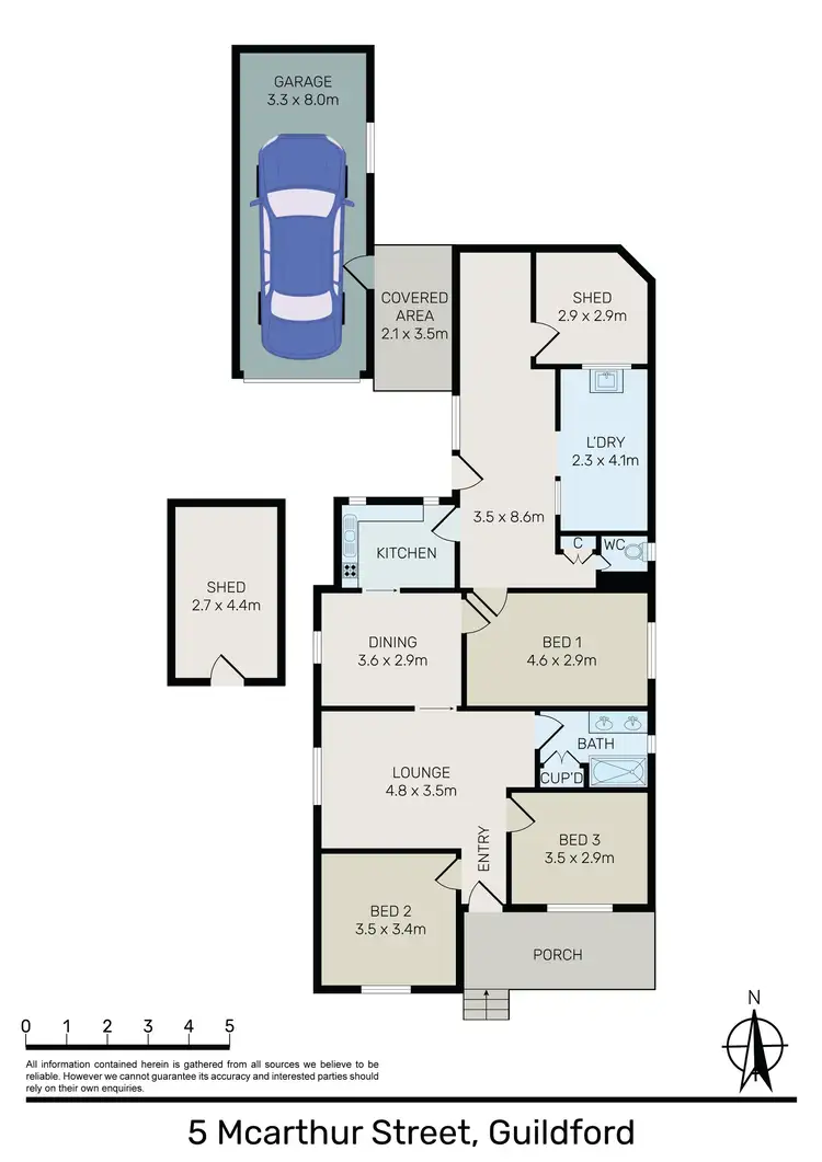 Floorplan of Homely house listing, 5 McArthur Street, Guildford NSW 2161