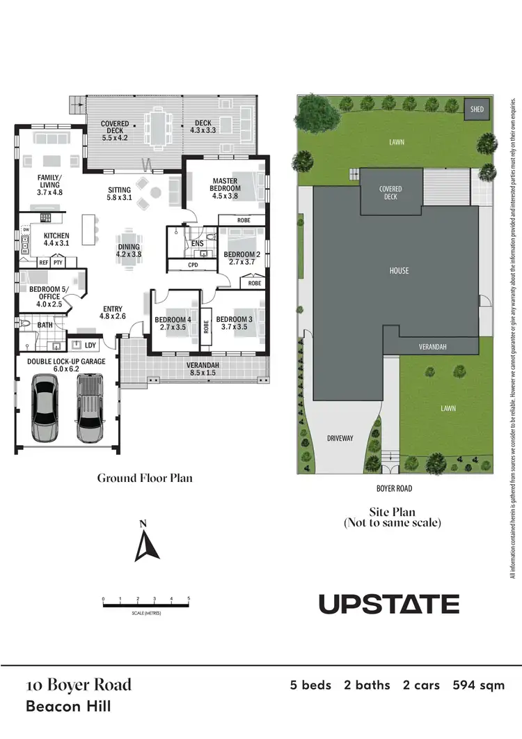 Floorplan of Homely house listing, 10 Boyer Road, Beacon Hill NSW 2100