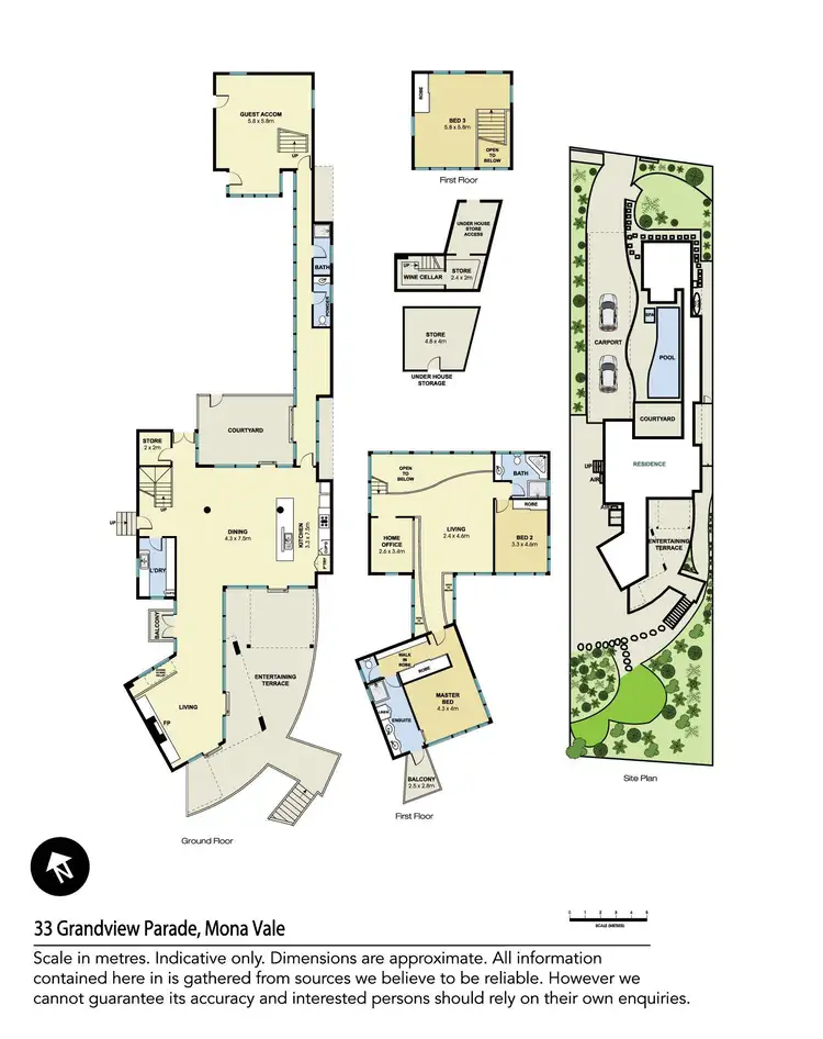 Floorplan of Homely house listing, 33 Grandview Parade, Mona Vale NSW 2103