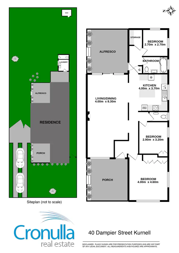 Floorplan of Homely house listing, 40 Dampier Street, Kurnell NSW 2231