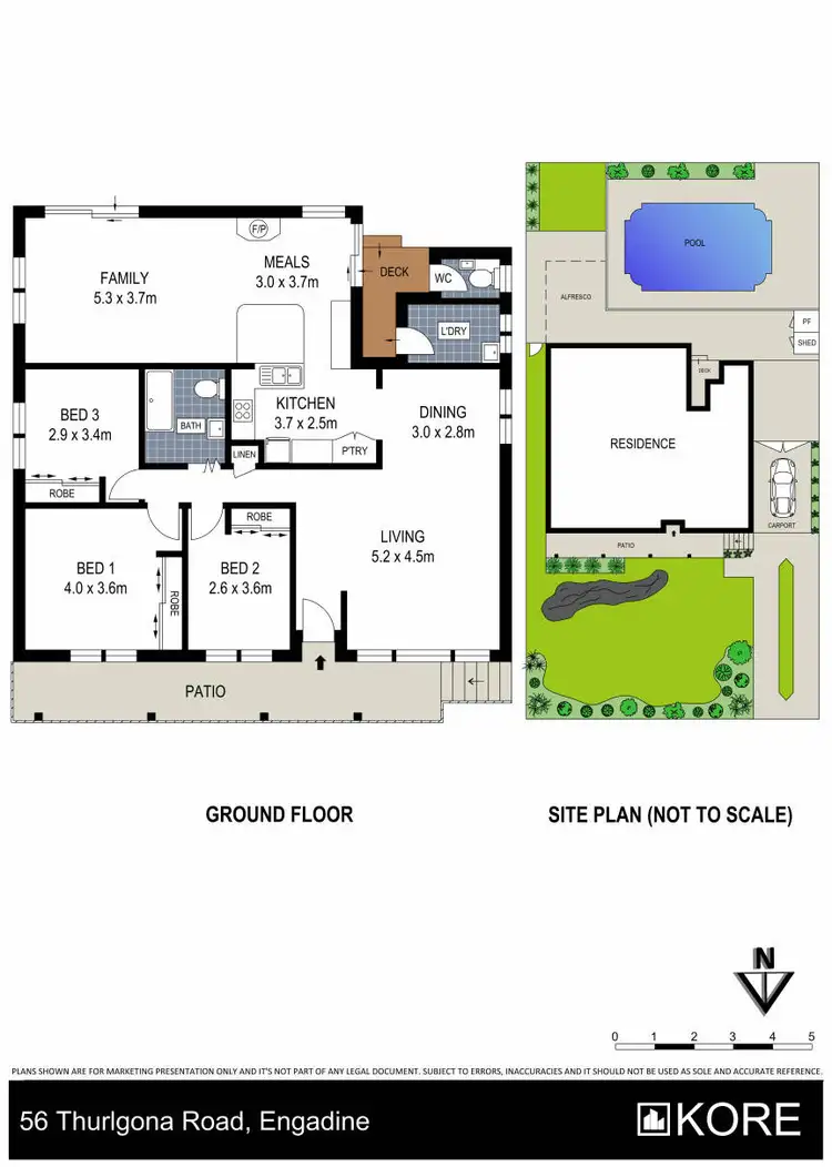 Floorplan of Homely house listing, 56 Thurlgona Road, Engadine NSW 2233