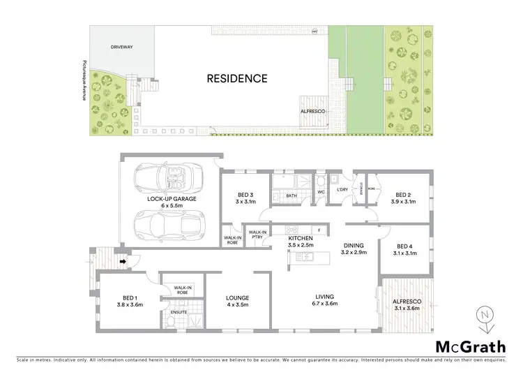 Floorplan of Homely house listing, 8 Picturesque Avenue, Doreen VIC 3754