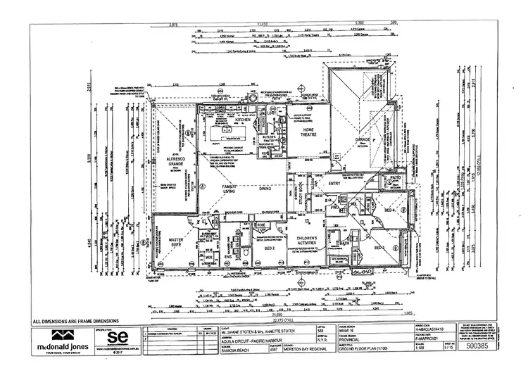 Floorplan of Homely house listing, 1 Aquila Circuit, Banksia Beach QLD 4507