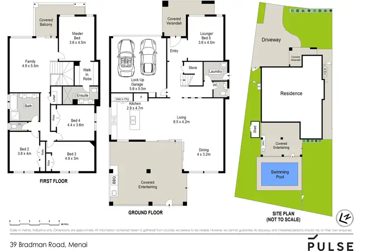 Floorplan of Homely house listing, 39 Bradman Road, Menai NSW 2234