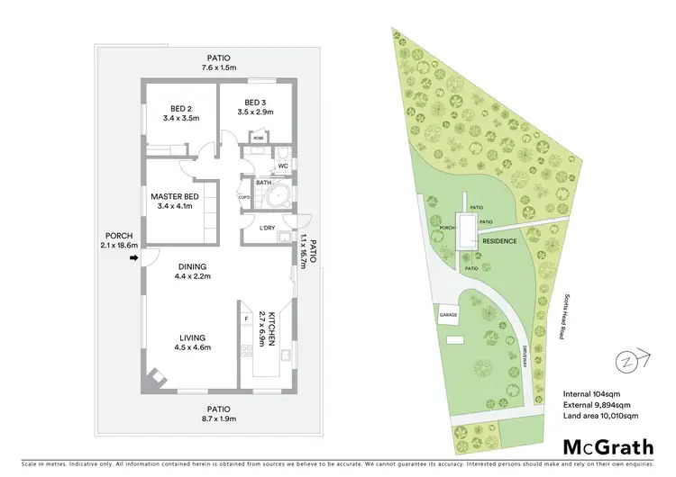 Floorplan of Homely rural property listing, 676 Scotts Head Road, Way Way NSW 2447