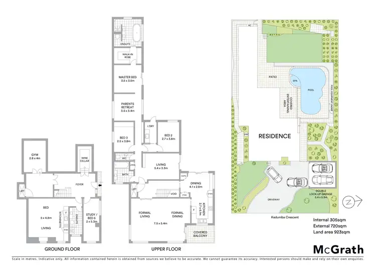 Floorplan of Homely house listing, 5 Kedumba Crescent, Turramurra NSW 2074
