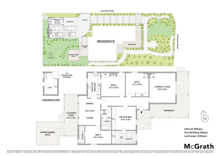 Floorplan of Homely house listing, 28 Grosvenor Street, Wahroonga NSW 2076