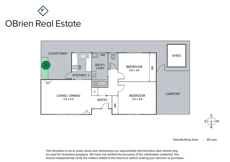 Floorplan of Homely unit listing, 2/11 Axelton Street, Cheltenham VIC 3192