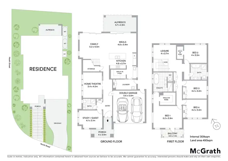 Floorplan of Homely house listing, 53 North Road, Ryde NSW 2112
