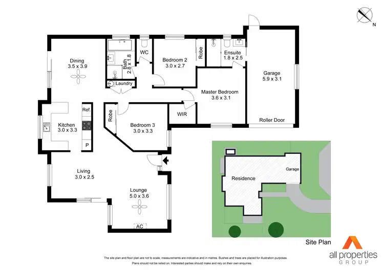 Floorplan of Homely house listing, 4 Jade Garden Drive, Boronia Heights QLD 4124