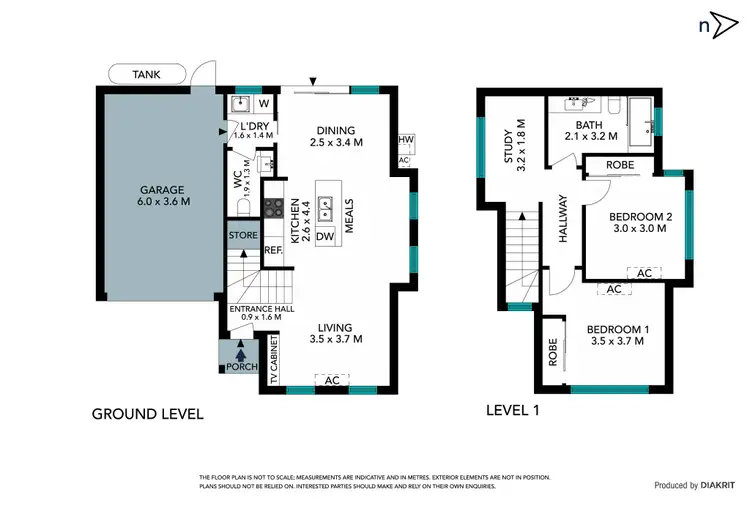 Floorplan of Homely townhouse listing, 3/126 The Boulevard, Thomastown VIC 3074