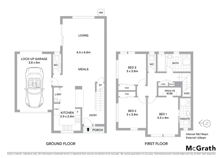 Floorplan of Homely townhouse listing, 2A Minerva Road, Manifold Heights VIC 3218