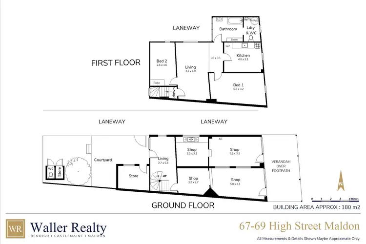 Floorplan of Homely house listing, 67 - 69 High Street, Maldon VIC 3463