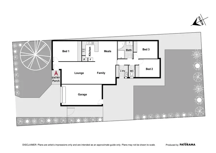 Floorplan of Homely house listing, 8 Barak Court, Ngunnawal ACT 2913