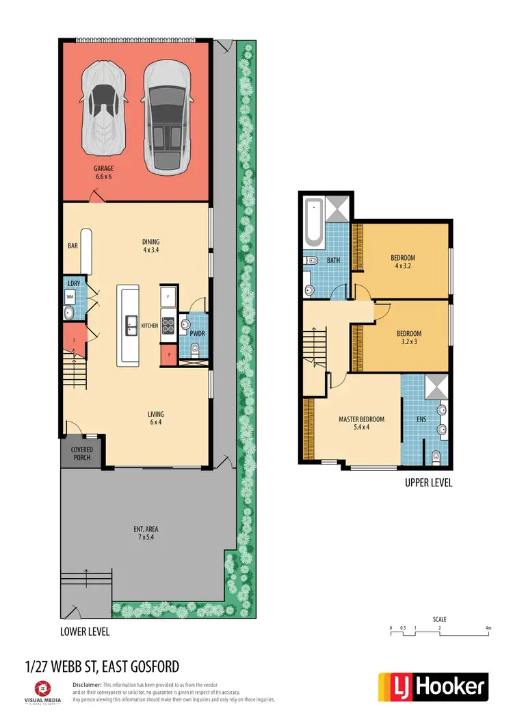 Floorplan of Homely townhouse listing, 1/27 Webb Street, East Gosford NSW 2250
