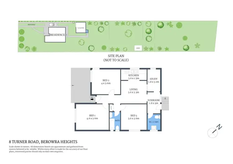 Floorplan of Homely house listing, 8 Turner Road, Berowra Heights NSW 2082