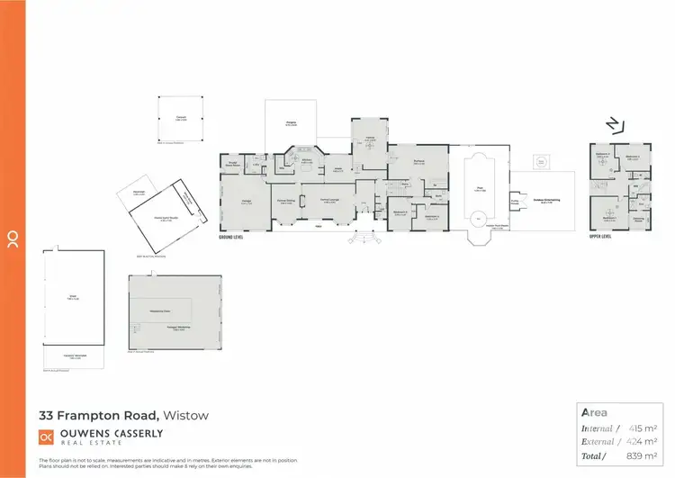 Floorplan of Homely house listing, 33 Frampton Road, Wistow SA 5251