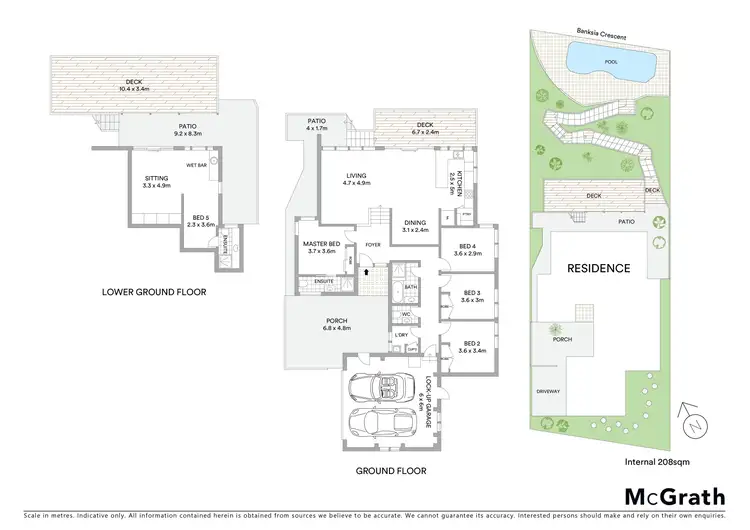 Floorplan of Homely house listing, 10 Sunrise Close, Scotts Head NSW 2447