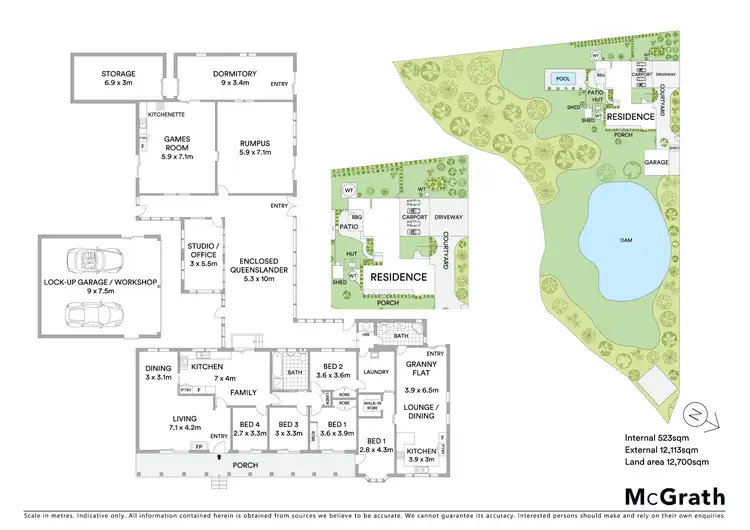 Floorplan of Homely rural property listing, 7 Old Chittaway Road, Fountaindale NSW 2258