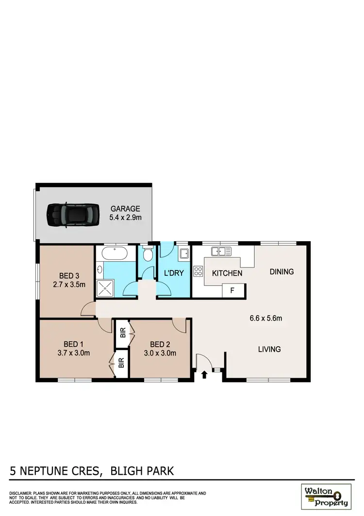 Floorplan of Homely house listing, 5 Neptune Crescent, Bligh Park NSW 2756