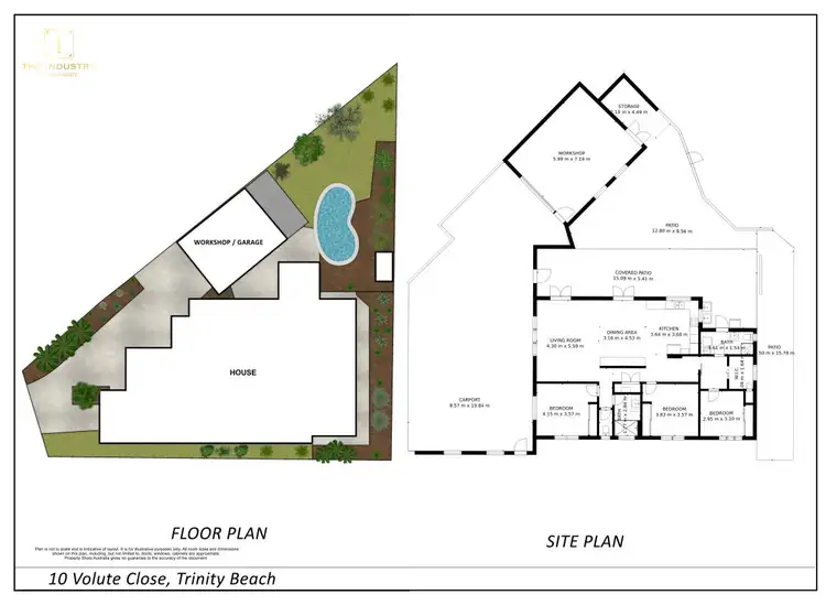 Floorplan of Homely house listing, 10 Volute Close, Trinity Beach QLD 4879