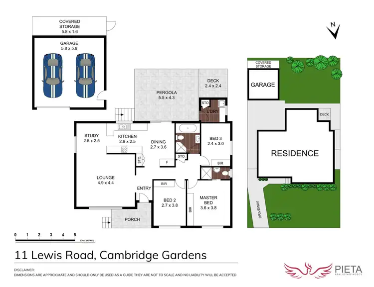Floorplan of Homely house listing, 11 Lewis Road, Cambridge Gardens NSW 2747