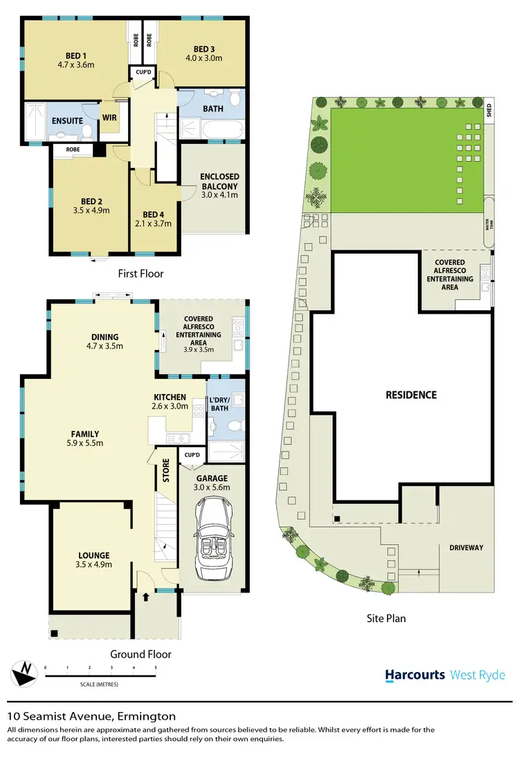 Floorplan of Homely house listing, 10 Seamist Avenue, Ermington NSW 2115