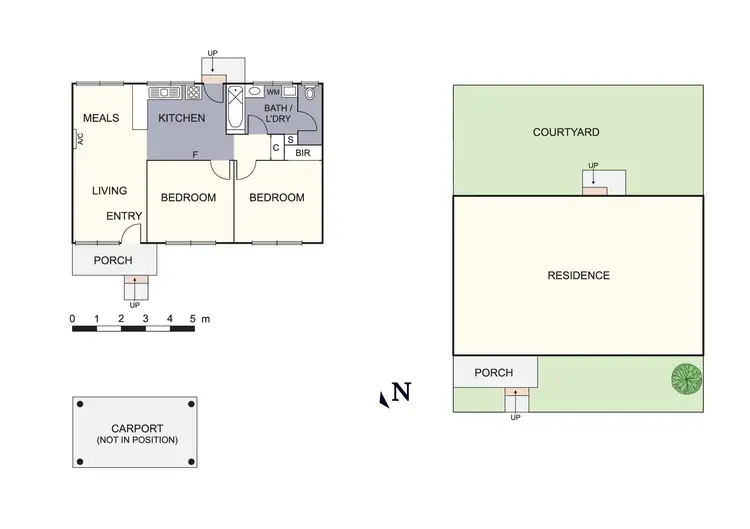Floorplan of Homely unit listing, 2/1 Bowen Street, Ferntree Gully VIC 3156