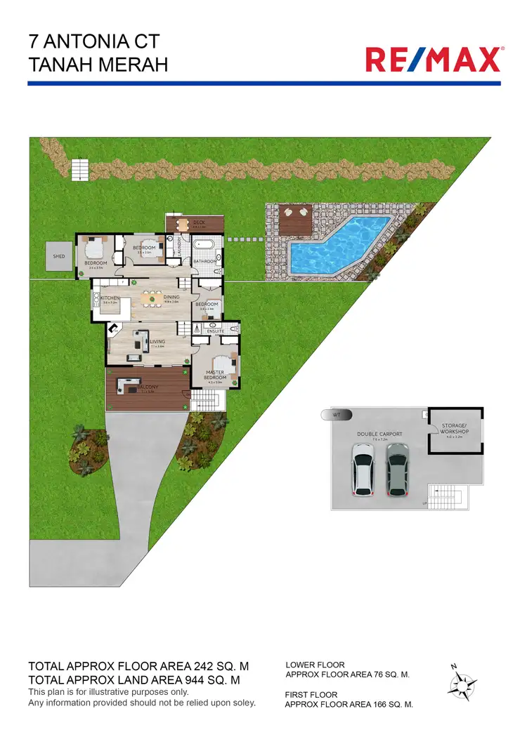 Floorplan of Homely house listing, 7 Antonia Court, Tanah Merah QLD 4128