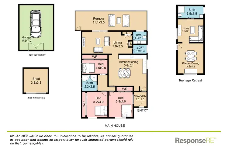 Floorplan of Homely house listing, 47 Hewitt Street, Colyton NSW 2760