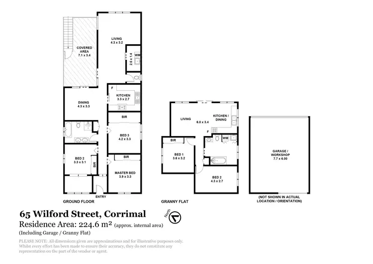 Floorplan of Homely house listing, 65 Wilford Street, Corrimal NSW 2518