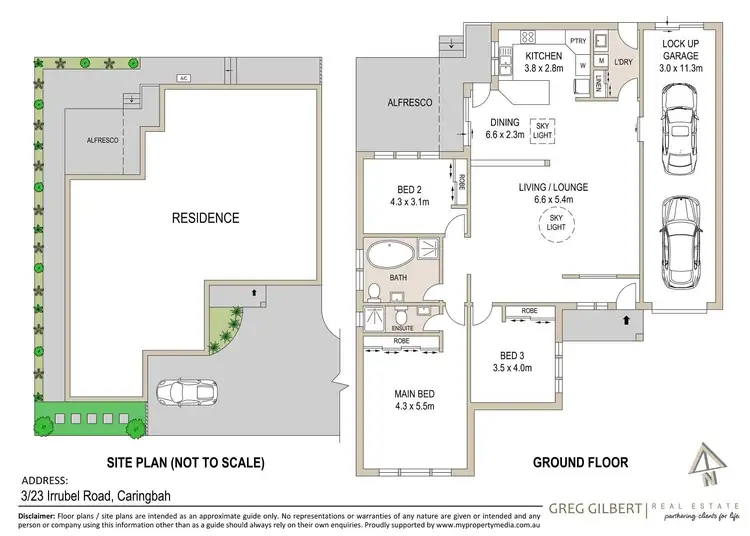 Floorplan of Homely villa listing, 3/23 Irrubel Road, Caringbah NSW 2229