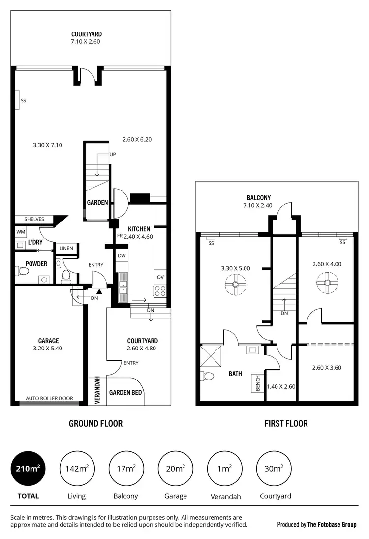 Floorplan of Homely townhouse listing, 104-106 Gilles Street, Adelaide SA 5000