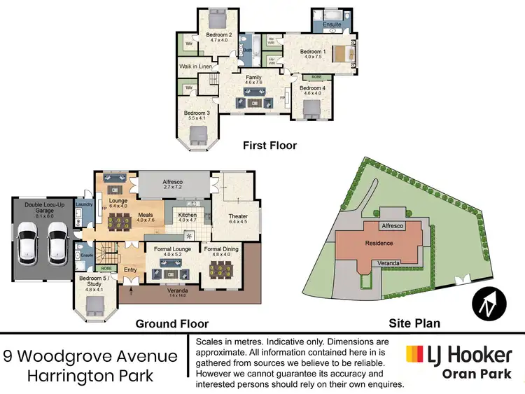 Floorplan of Homely house listing, 9 Woodgrove Avenue, Harrington Park NSW 2567