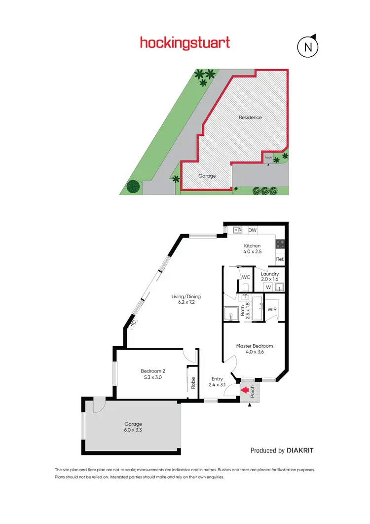 Floorplan of Homely unit listing, 3/38 Millers Road, Brooklyn VIC 3012