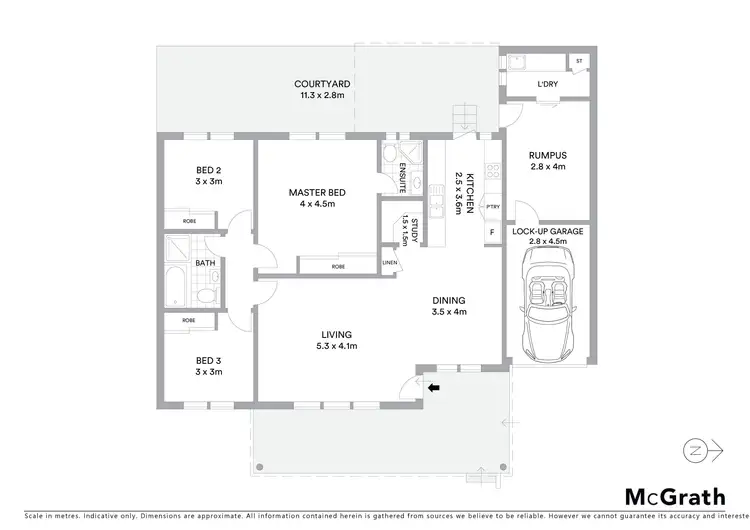 Floorplan of Homely villa listing, 7/28 Meriel Street, Sans Souci NSW 2219