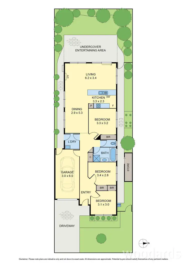 Floorplan of Homely house listing, 12 Klim Place, Burnside VIC 3023