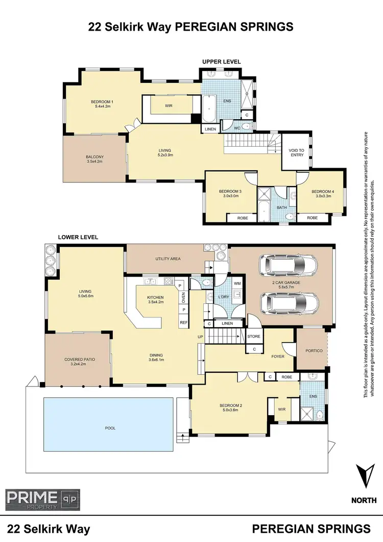 Floorplan of Homely house listing, 22 Selkirk Way, Peregian Springs QLD 4573