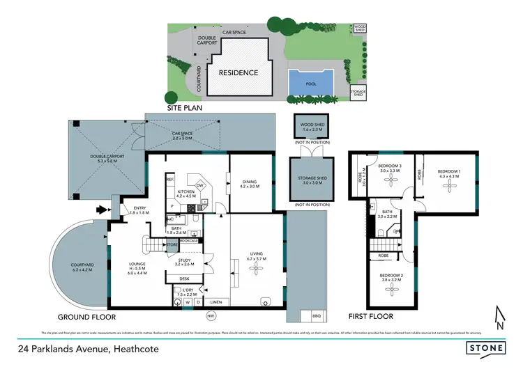 Floorplan of Homely house listing, 24 Parklands Avenue, Heathcote NSW 2233
