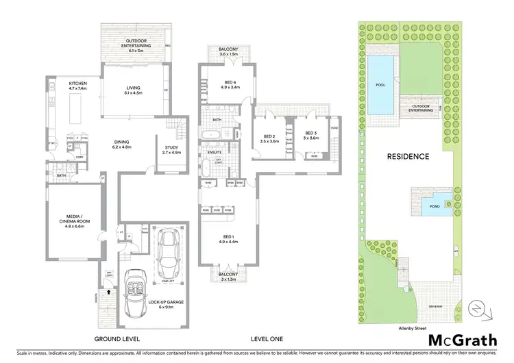 Floorplan of Homely house listing, 17 Allenby Street, Clontarf NSW 2093