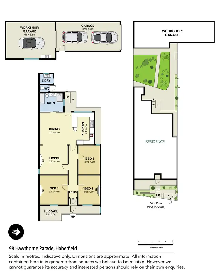 Floorplan of Homely house listing, 98 Hawthorne Parade, Haberfield NSW 2045