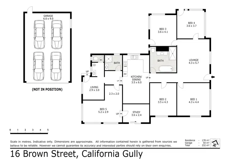 Floorplan of Homely house listing, 16 Brown Street, California Gully VIC 3556