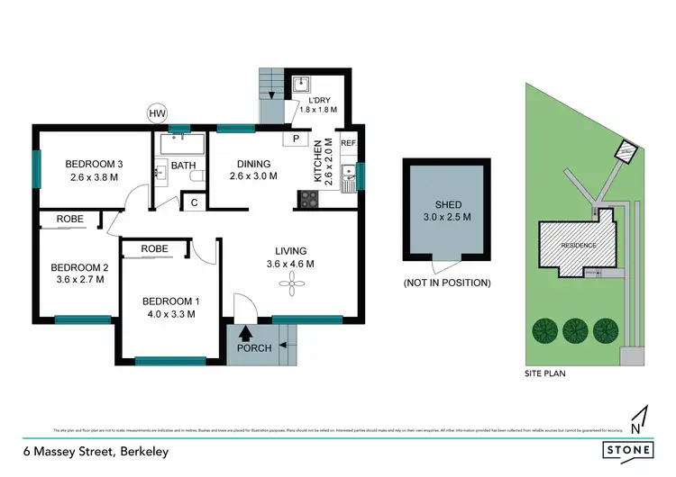 Floorplan of Homely house listing, 6 Massey Street, Berkeley NSW 2506