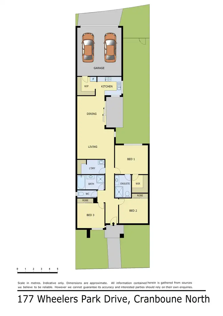 Floorplan of Homely house listing, 177 Wheelers Park Drive, Cranbourne North VIC 3977