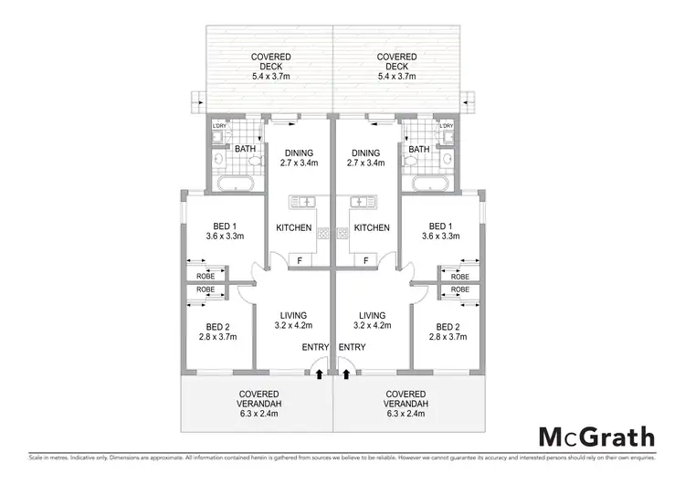 Floorplan of Homely semi-detached listing, 44 West Street, Cooma NSW 2630