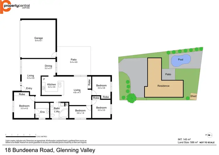 Floorplan of Homely house listing, 18 Bundeena Road, Glenning Valley NSW 2261