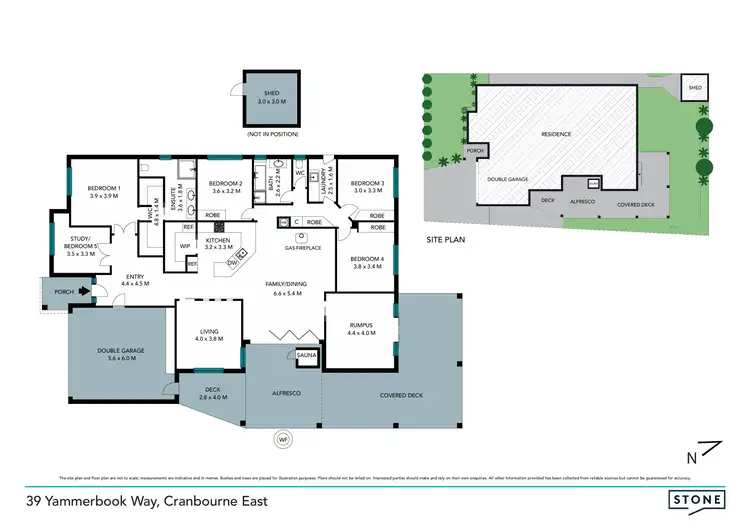 Floorplan of Homely house listing, 39 Yammerbook Way, Cranbourne East VIC 3977