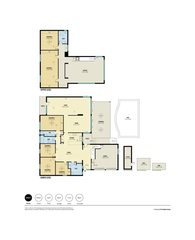 Floorplan of Homely house listing, 23 Birksgate Drive, Urrbrae SA 5064