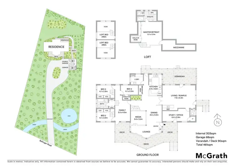 Floorplan of Homely house listing, 207 Ballinger Road, Buderim QLD 4556