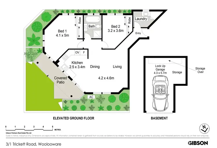 Floorplan of Homely apartment listing, 3/1 Trickett Road, Woolooware NSW 2230
